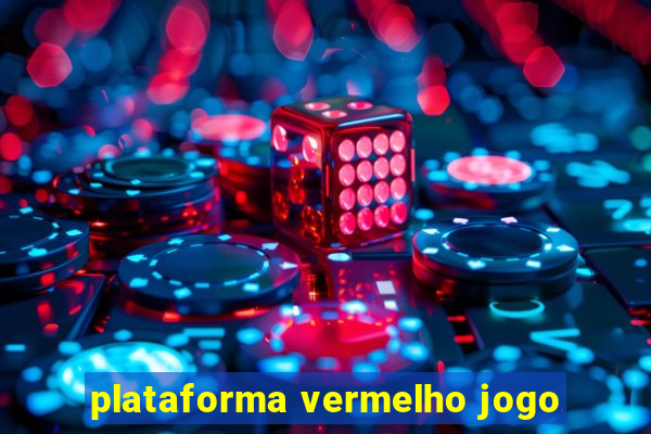 plataforma vermelho jogo